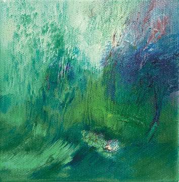 אור בוקע דרך העצים ביער ירושלים, 2009